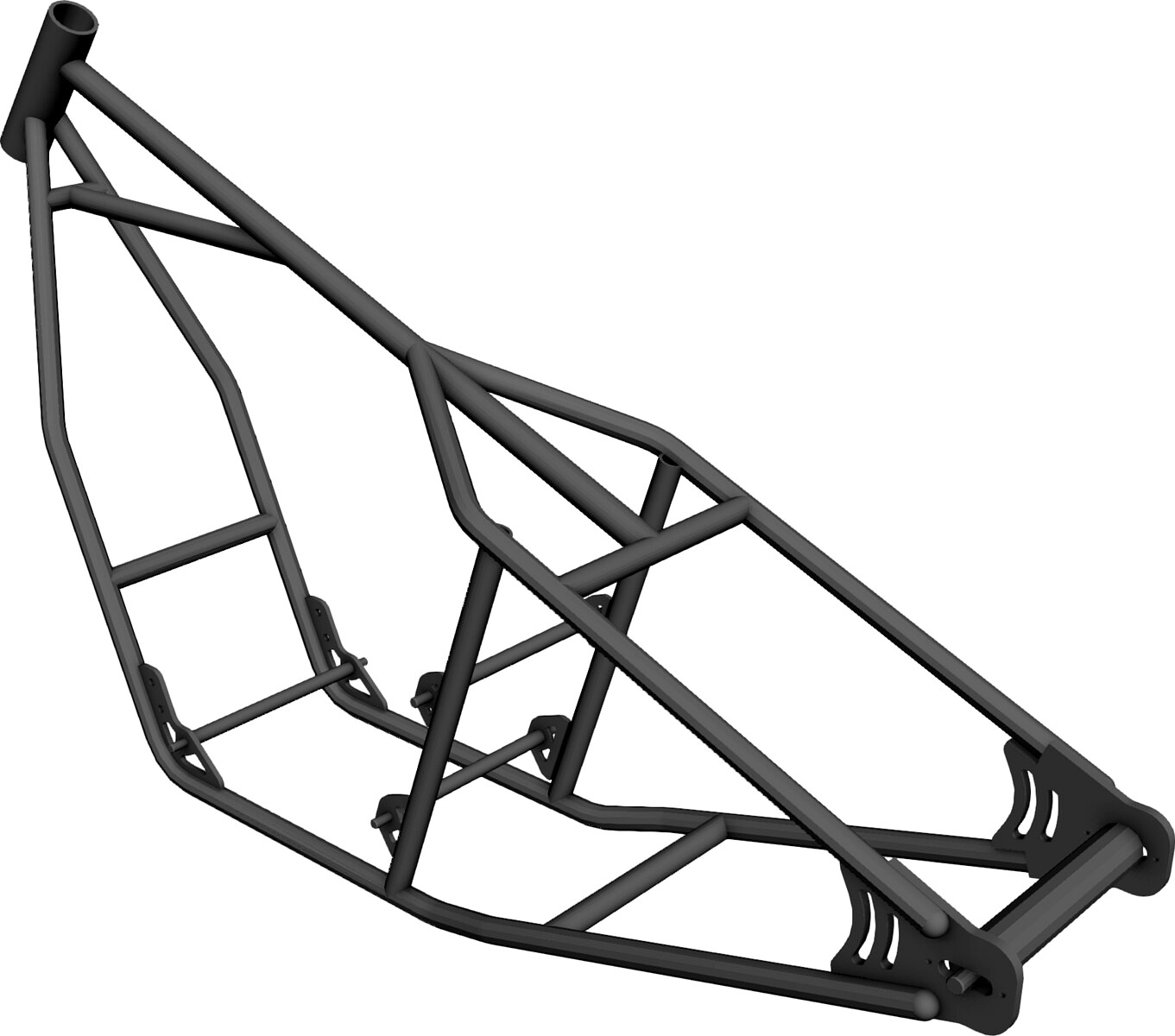 Honda CB750 Motorcycle Frame 3d model
