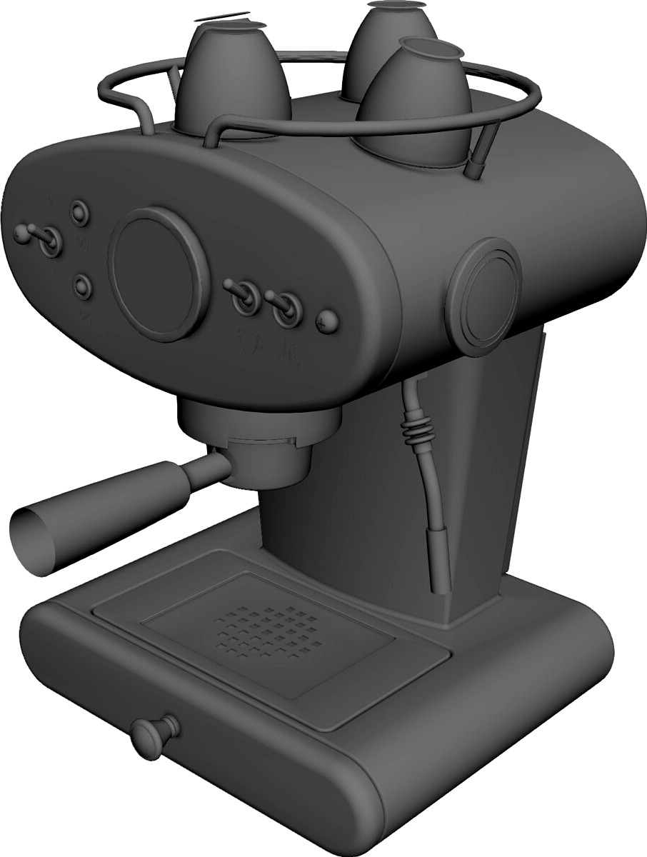 Coffee Maker 3D CAD Model