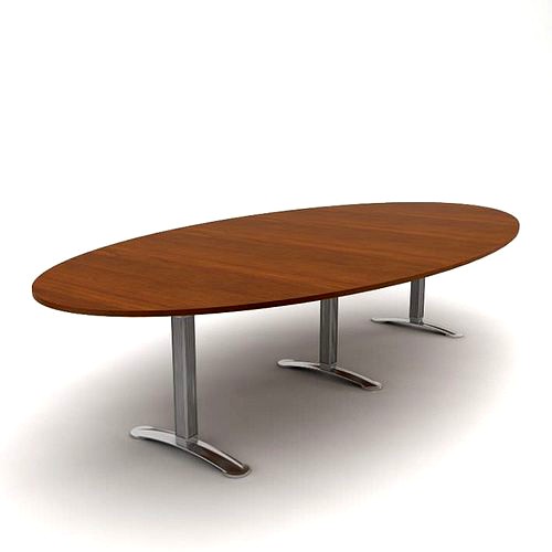 Oval Office Table 3d model