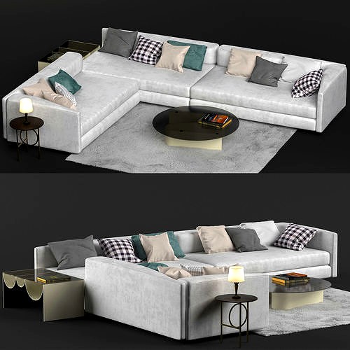 Minotti Granville 3d model