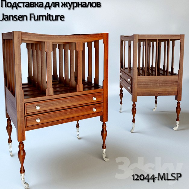 Magazine rack Jansen Furniture 3d model