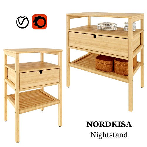 NORDKISA nightstand 3d model