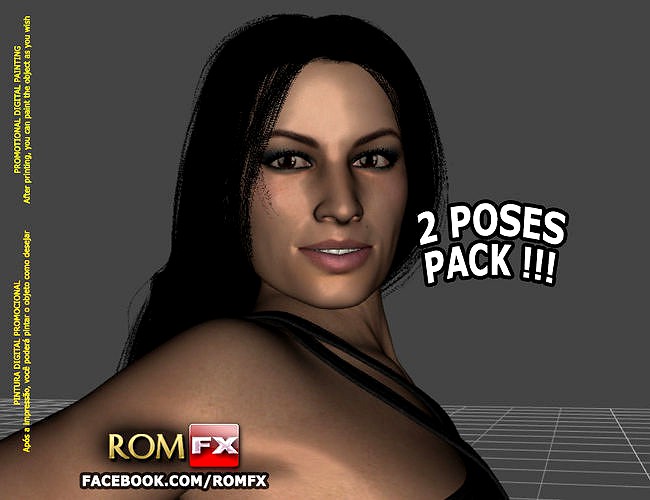 Monica Santhiago - Brazilian Latina Pornstar Printable | 3D model