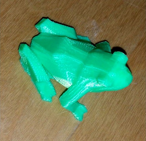 Low Poly Frog 3d Model