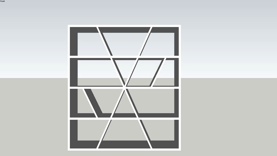 B&B Italia Shelf X Complement 3d model