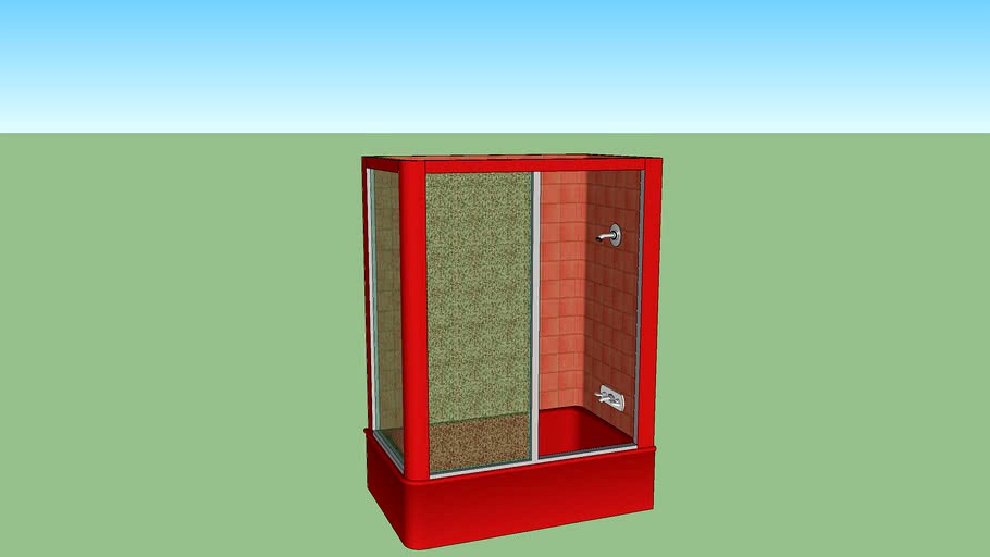 SHOWER STALL 3d model