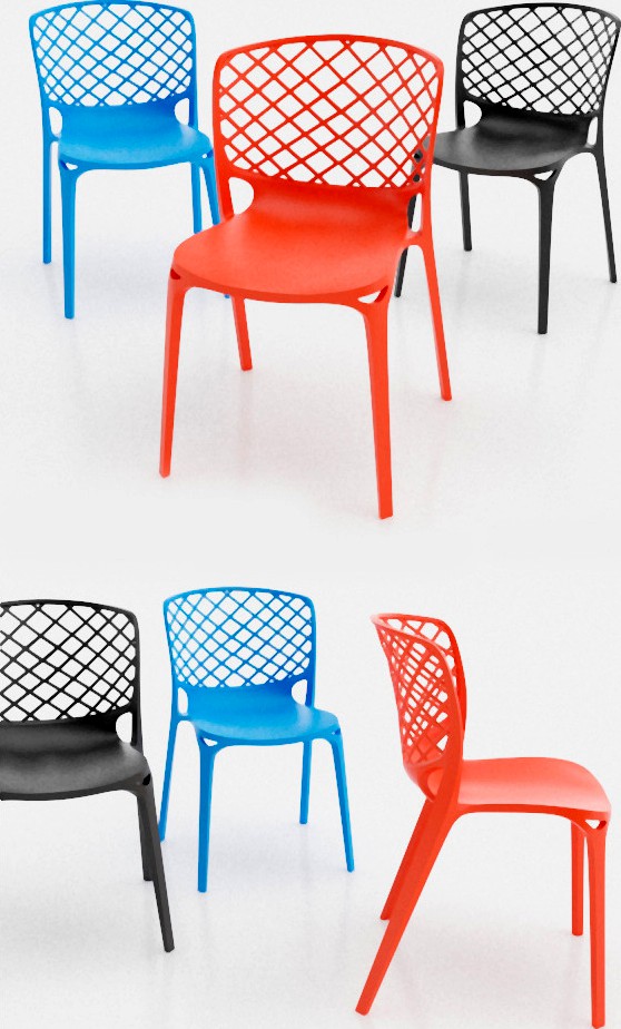 Gamera Chair Calligaris 3d model