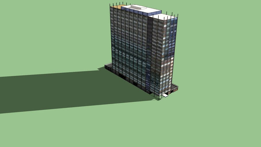 Granville Beach Condominium 3d model