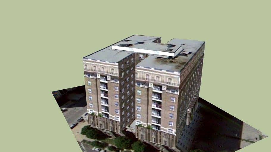 Esplanade Apartments 3d model