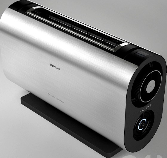 Toaster Siemens Porsche Design 3d model
