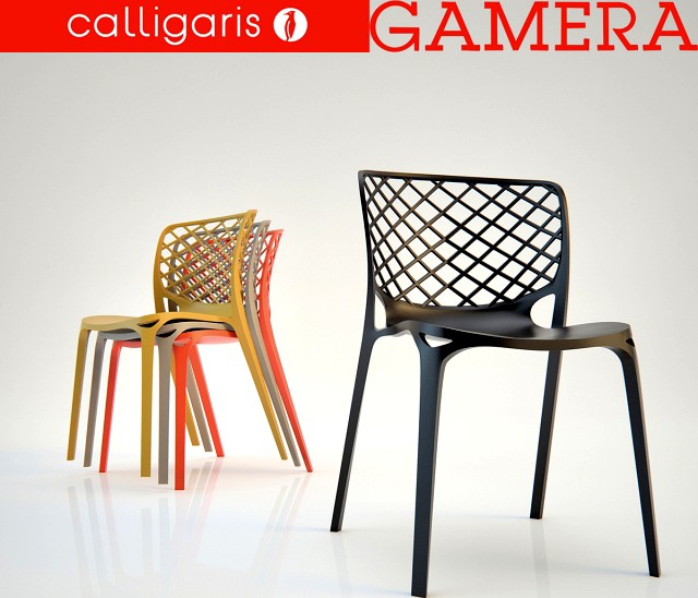 Calligaris Gamera chair 3d model
