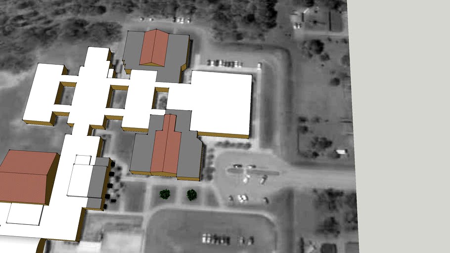 Reeths Puffer Middle School 3d model