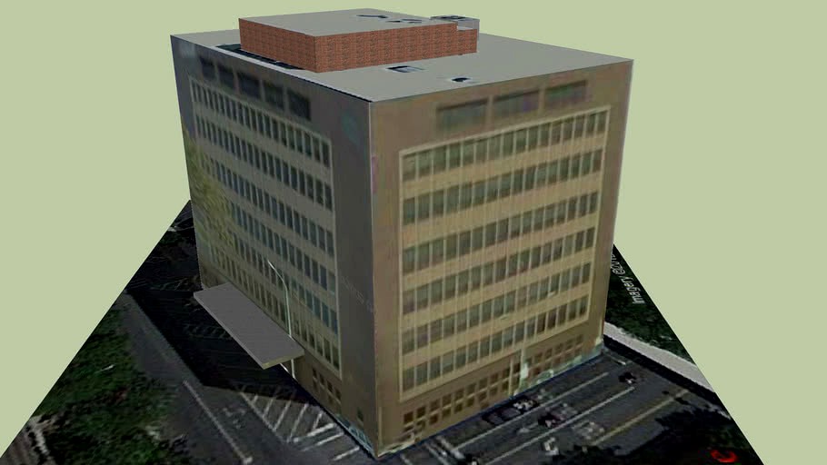 Yellowstone County Courthouse 3d model