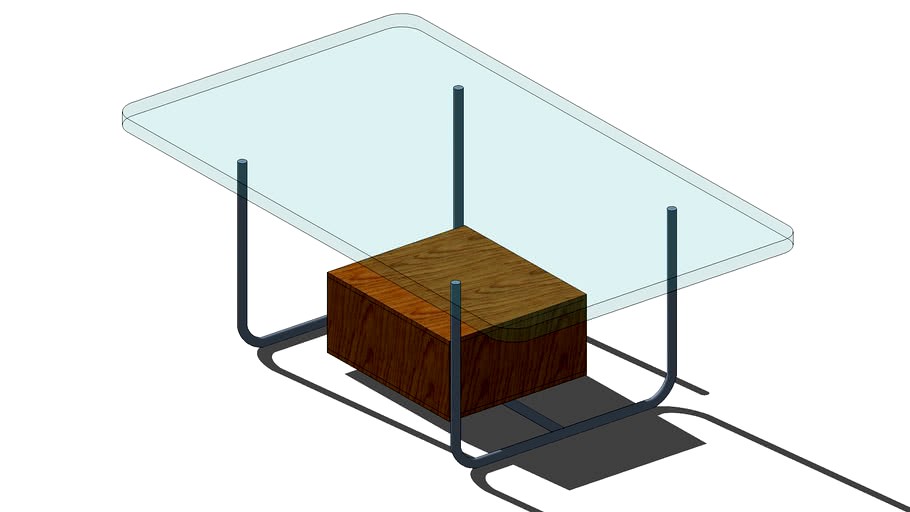 IKEA HEMBERG Coffee Table 3d model