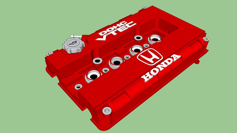 B16 VTEC Valve Cover 3d model