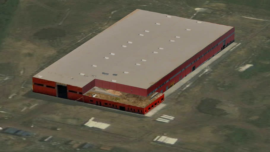 Hell Energy Drink Factory 3d model