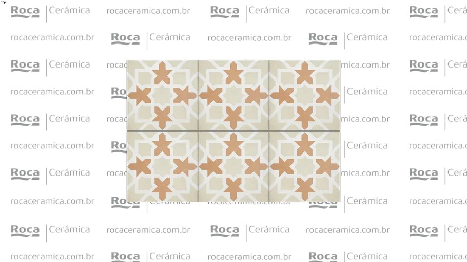 ROCA PS ZELLIGE DECOR BISCUIT MT 20X20 3d model