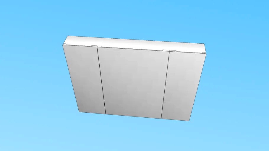 K99010NA Kohler Verdera 40x30 Medicine 3d model