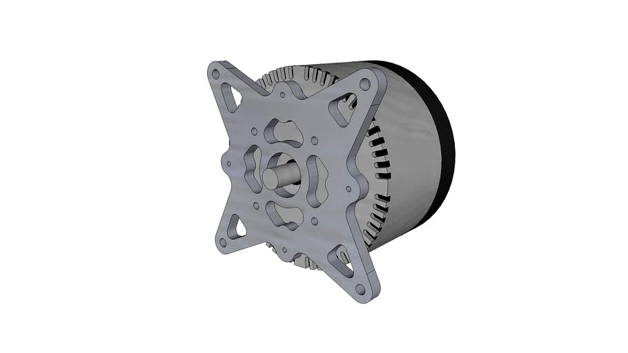 ETEK Motor 3d model