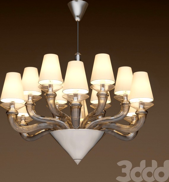 Fendi Casa ottavia chandelier 3d model