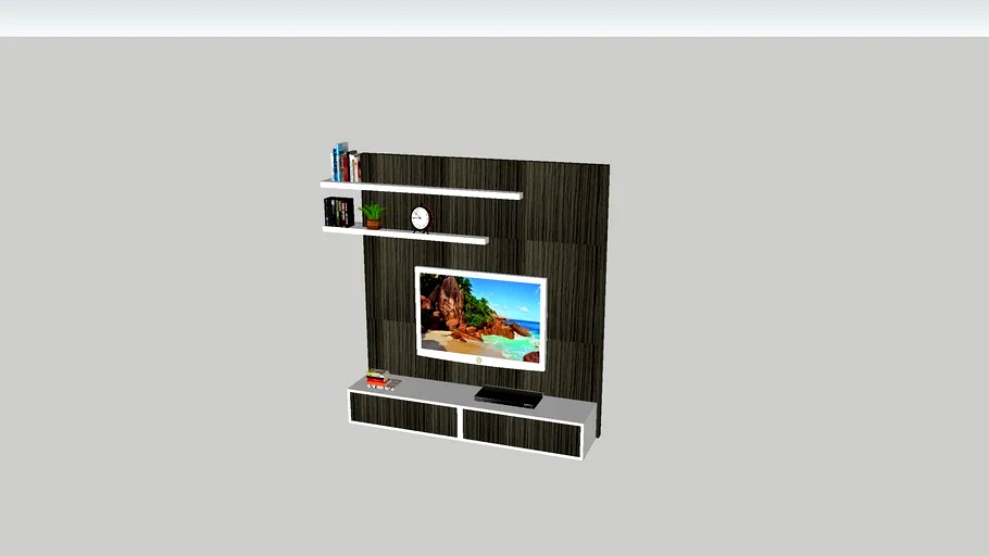 TV UNIT 3d model