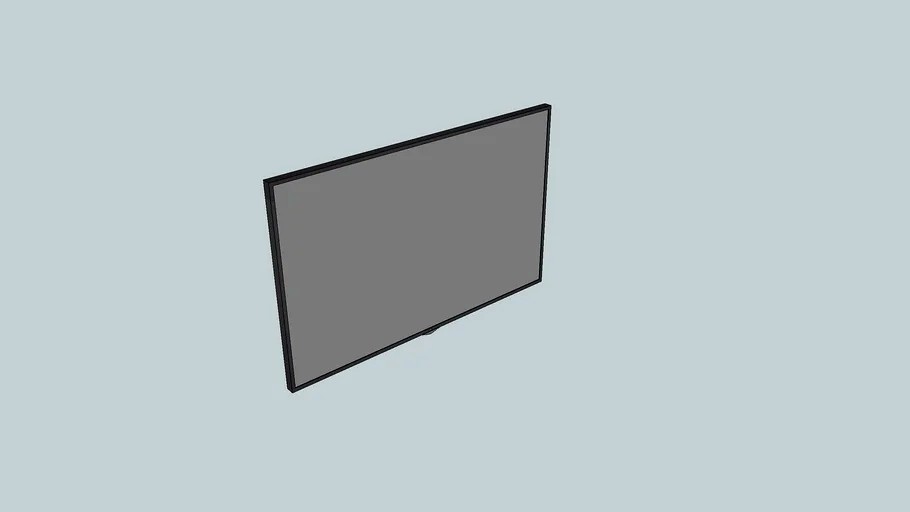 TV LG 3d model