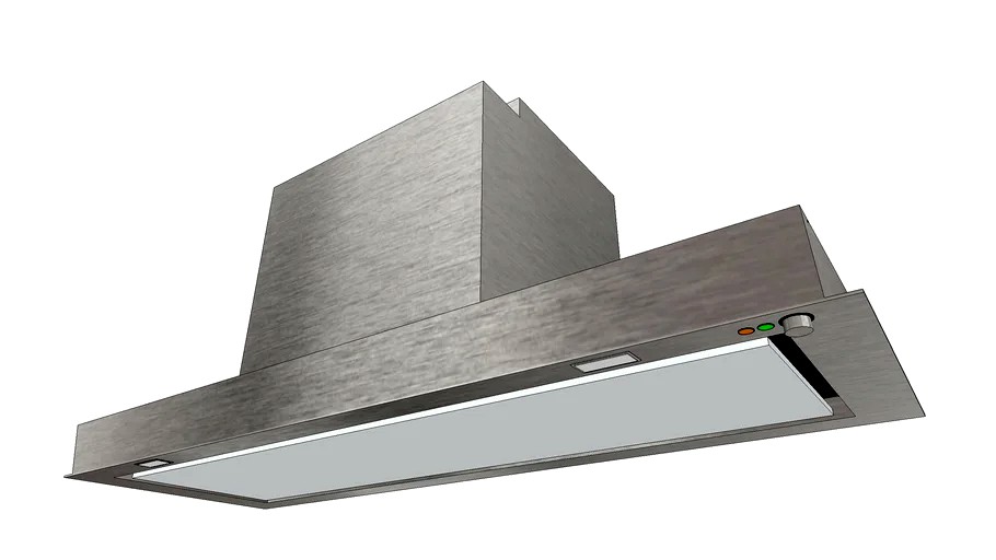Elica Hidden 90 Cooker hood Kitchen extractor Vent 3d model