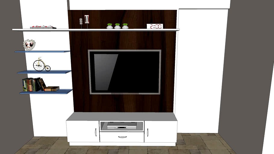 TV Unit...... 3d model