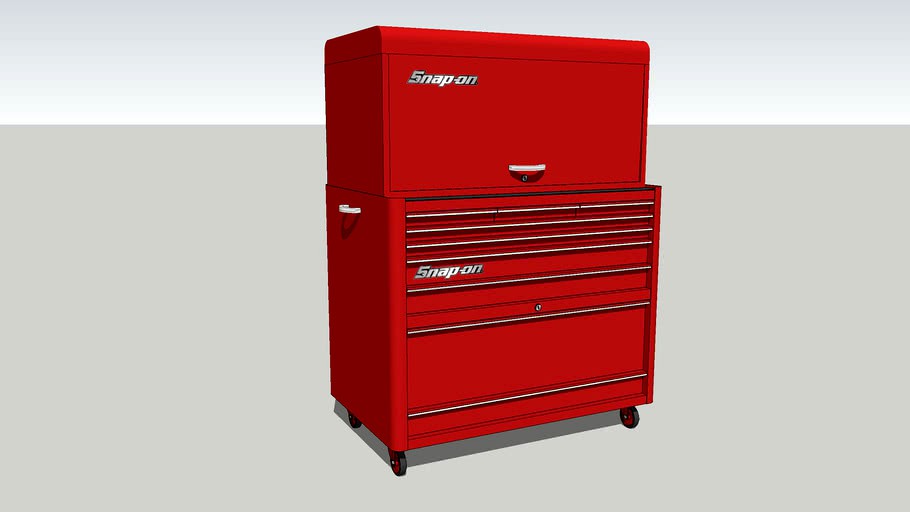 Snapon tool chests 3d model