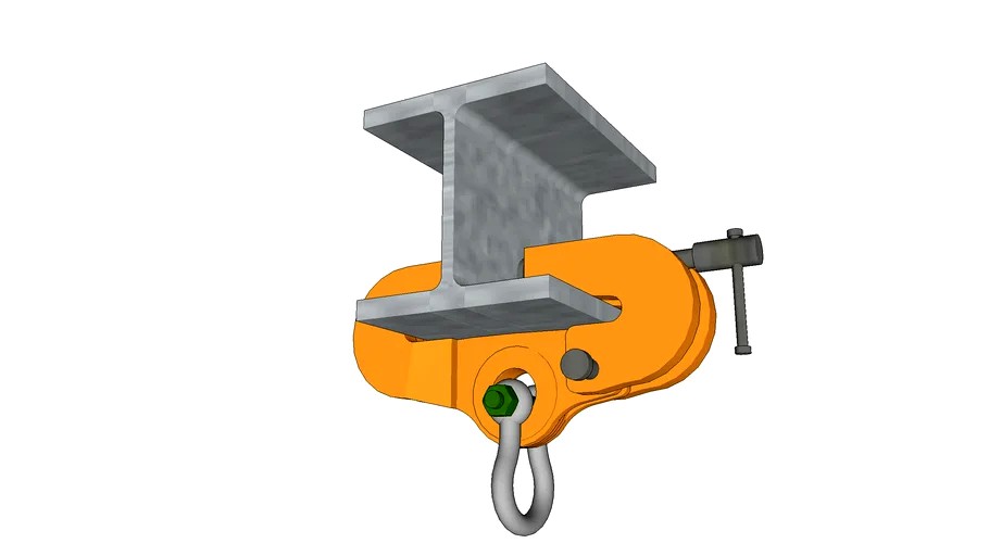 USC BCU Universal Beam Clamp with Safety Pin Shackle and Dynamic UC