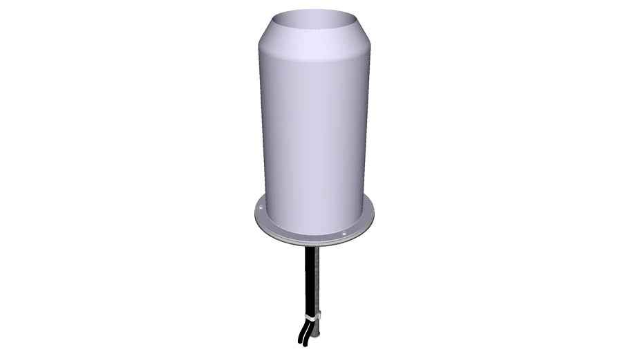 Heated Tipping Bucket Precipitation Gauge 3d model