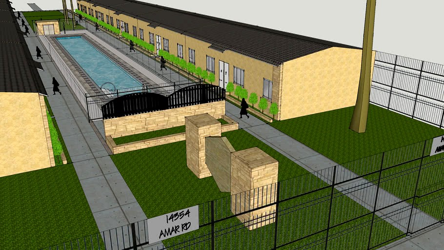 PARK ELLIOT APARTMENTS 3d model