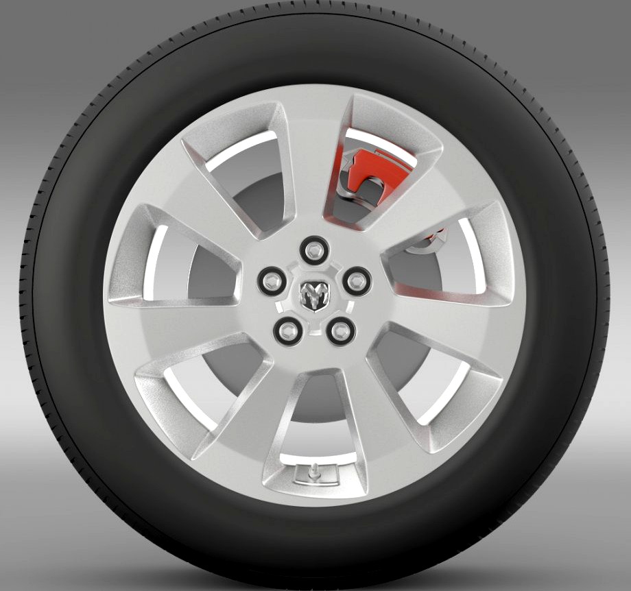 Ram Promaster City wheel 20153d model