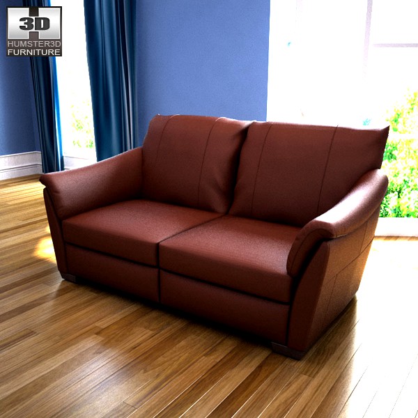 3D model of IKEA ALVROS TwoSeat Sofa