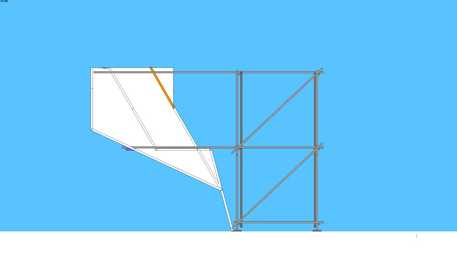 wall climbing 3d model