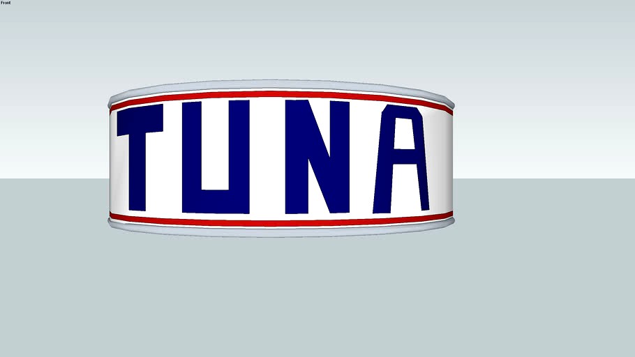 Tuna Can 3d model