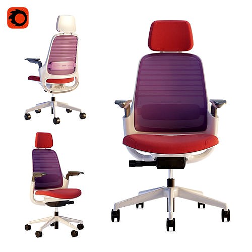 Steelcase Office Chair Series1 3d model