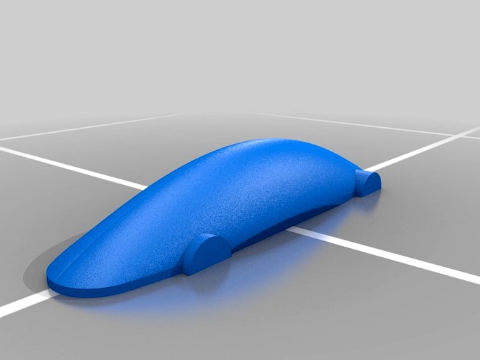 An Aerodynamic Pinewood derby car by nanoer 3d model