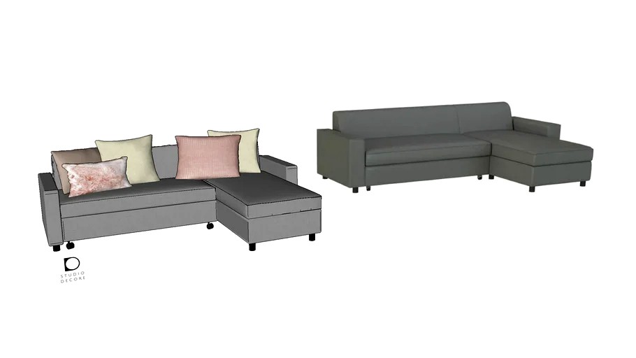 MANDAUEFOAM Hamilton Sofa Bed 3d model