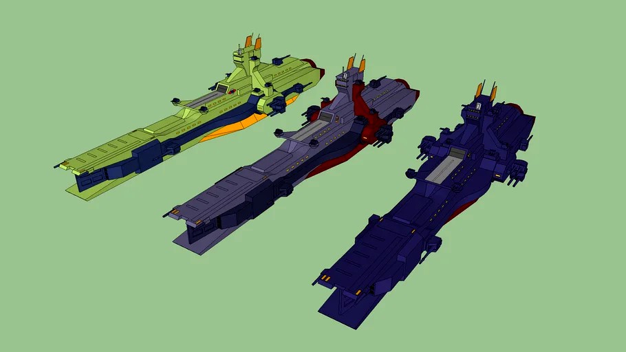 Salamis Kai variants 3d model