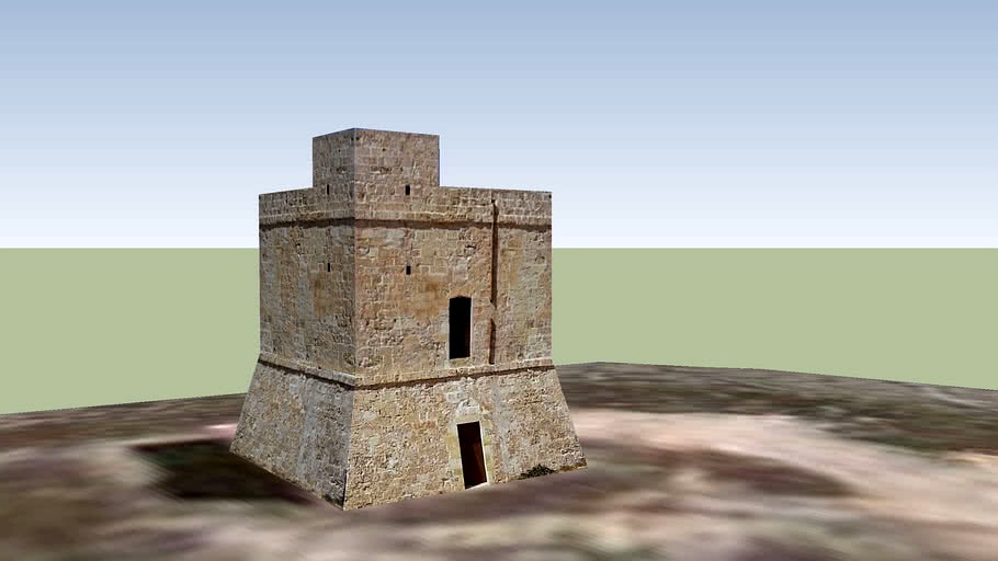 St Mark's Tower 3d model