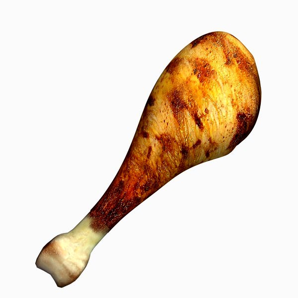 turkey leg v1 3d model