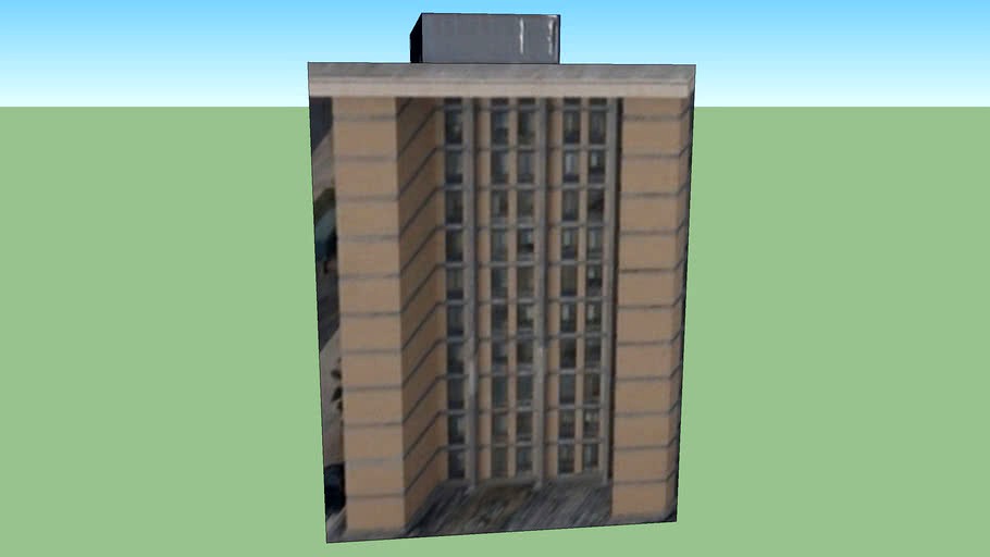 Edwin Towers 3d model