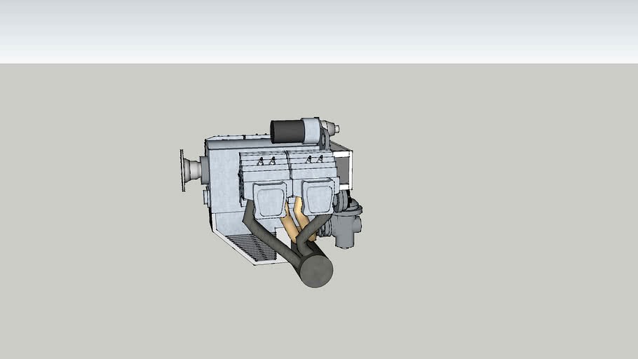 Jabiru 2200 3d model