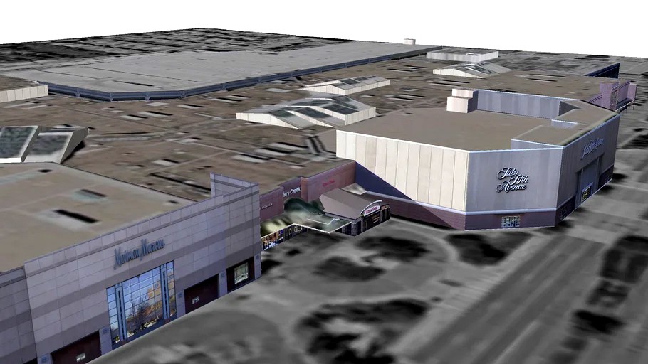 Cherry Creek Mall 3d model