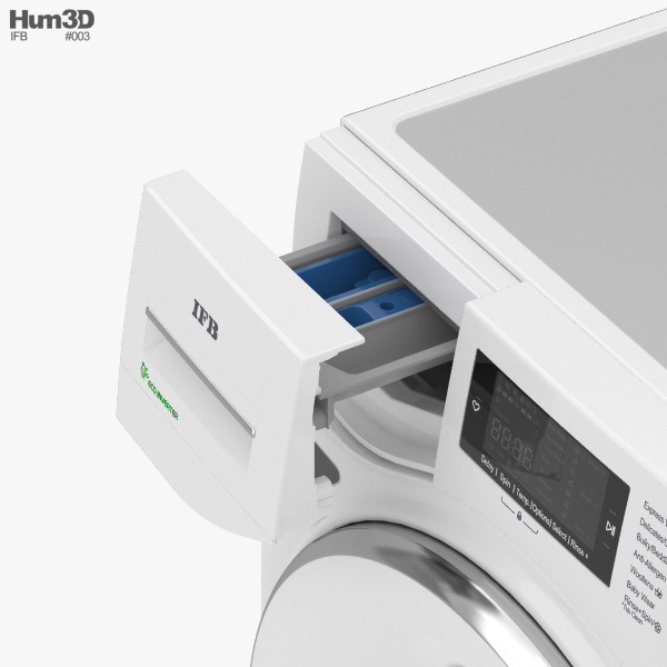 IFB Executive Plus VX ID Washing Machine 3D model Download Home