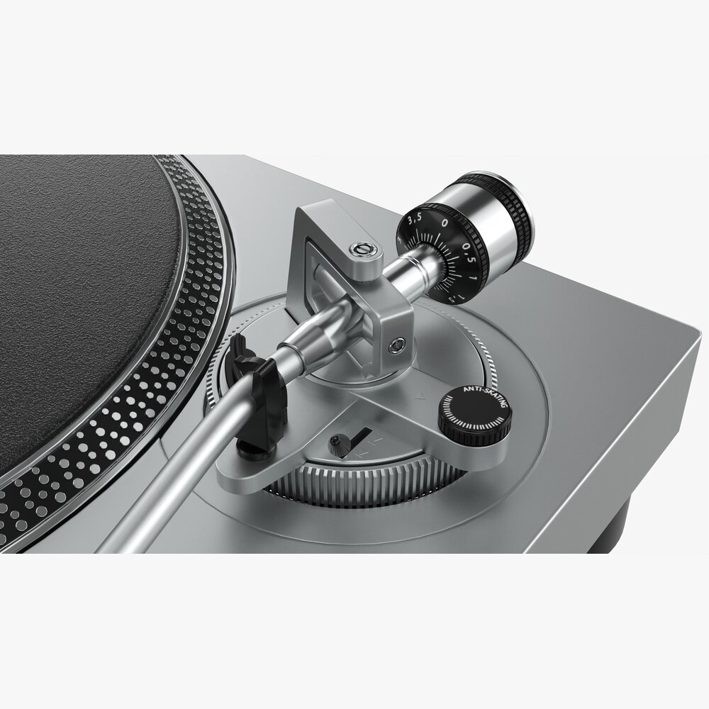 Direct Drive Turntable 3D model - Download Audio Devices on 3DModels.org