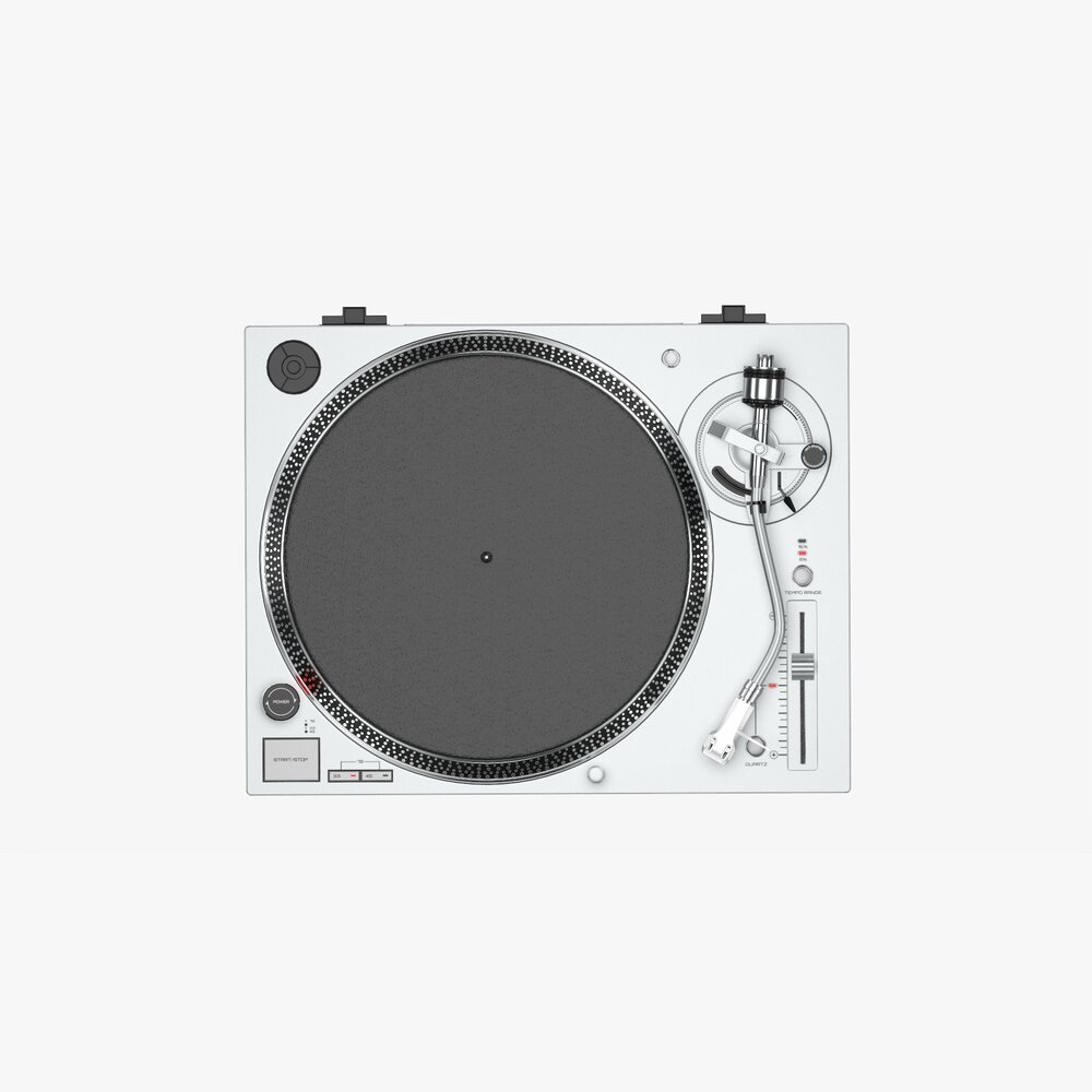 Direct Drive Turntable 3D model - Download Audio Devices on 3DModels.org