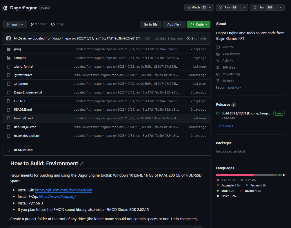 Dagor Engine Now Open Source 基本無料の3D戦争ゲーム『War Thunder』で使用されているゲームエンジン