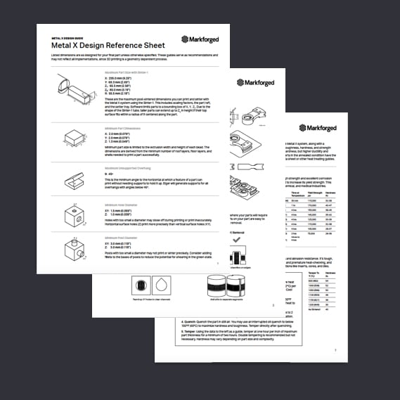 Metal X Design Guide 3DOLOGiE